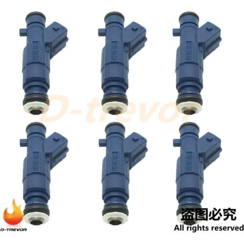 6PCS OEM 0280156263 Fuel Injector Nozzle for Chery elegant 473 BYD Geely Panda Hatchback 1.0