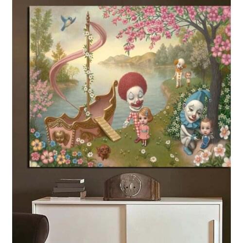 Abstract Beautiful Scene Wall Art Canvas Painting Posters Prints Modern Painting Wall Picture For Living Room Home Decor Artwork