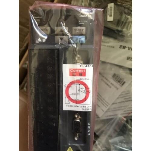 ASD-B2-0221-B ASDA-B2 AC servo Drive 1ph 220V 200W 1.55A New in box