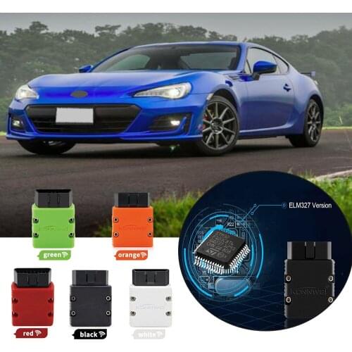 KW902 Mini ELM327 Bluetooth OBD-II Car Diagnostic Scan Tools OBD2 Scanner For SUBARU OUTBACK TRIBECA LEGACY IMPREZA FORESTER