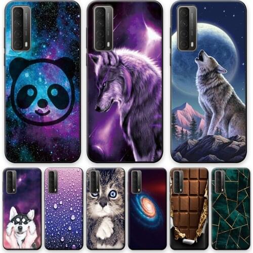 Huawei P Smart 2021 Case For Huawei Y7A Y 7 A Silicone Soft TPU Phone Case For Huawei P Smart 2021 Back Cover Bumper Huawei Y7A