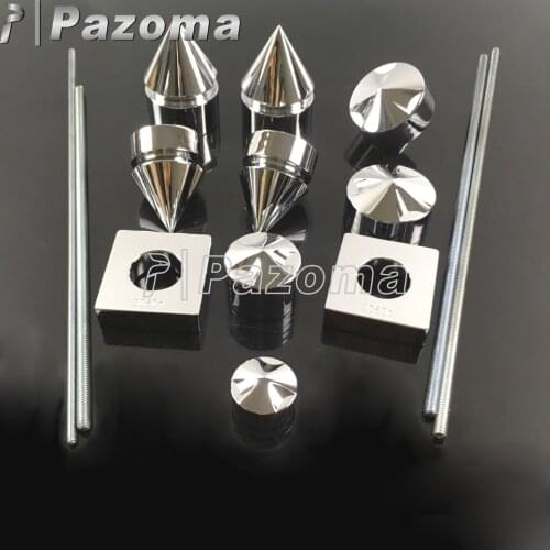 For Suzuki GSX-R1300 GSX-R1300 LE Hayabusa GSX1300BK B-King Motorcycle Spiked Axle Dress-Up Kit Motorbike Accessories 1999-2014