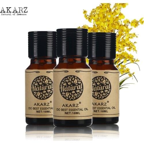 AKARZ Rosemary Lotus Peppermint essential oil Top Brand For Skin Body Care Aromatherapy Massage Spa 10ml*3