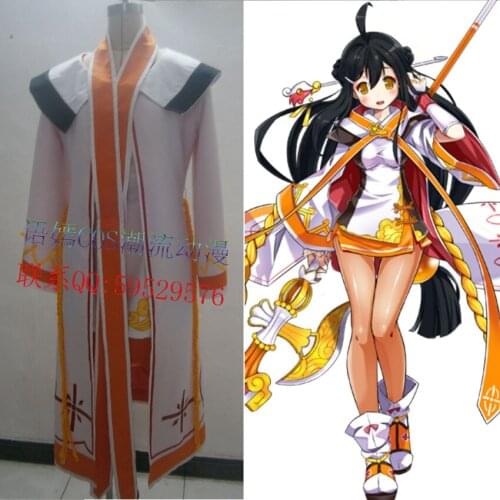 ELSWORD Ara Sakra Devanam Cosplay Costume Halloween Uniform Outfit