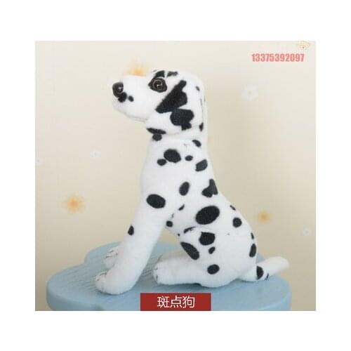 Lovely dog about 25 cm Dalmatian , beagle plush toy ,baby toy ,Christmas gift d432