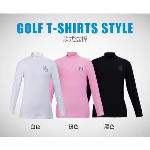 Soft comfortable golf t-shirt womens long-sleeve shirt clothes