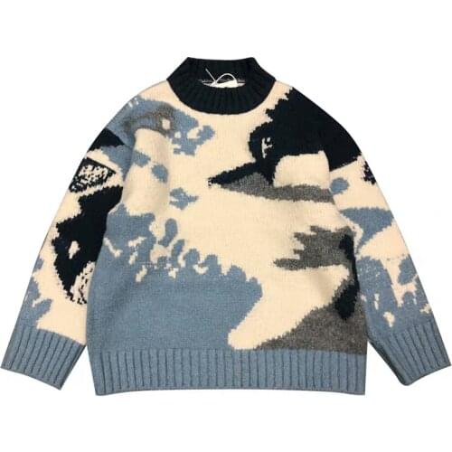 2020 New Autumn And Winter New Casual Loose Korean Womens Round Neck Sweater Knitted Long Sleeve Vest Sweaters Womens Pullovers