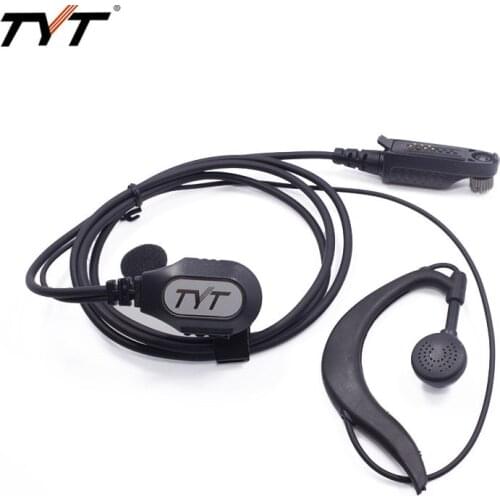 Original TYT Waterproof Earpiece Headset Earphone for TYT MD-2017 MD-398 Radioddity GD-55 DMR Digital Walkie Talkie