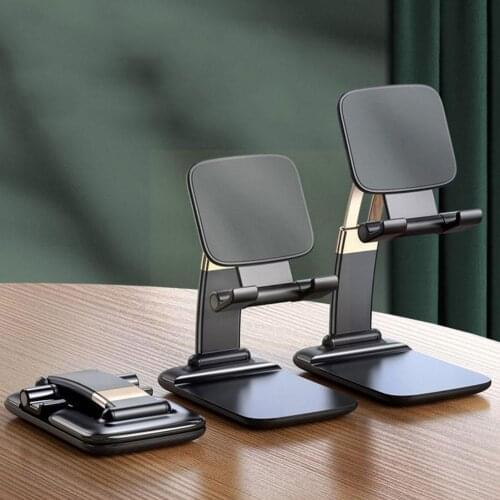 Portable Desktop Folding Lifting Bracket Mobile Phone Desk Mount Stand Table Holder Desktop Tablet For Phone Portable G0J5