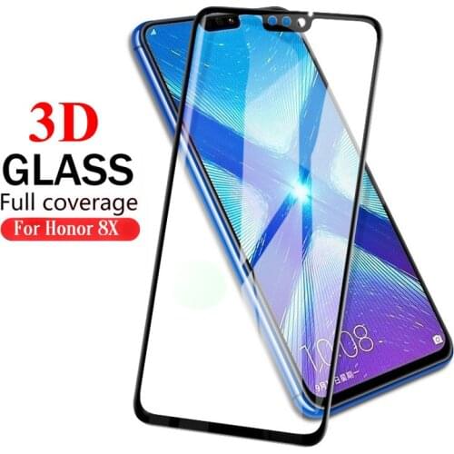 Honor 8X Glass For Huawei Honor 8X 8C 8 Lite Protective Tempered Glass Full Cover Screen Protector Film For Huawei Hono 8 X 8C