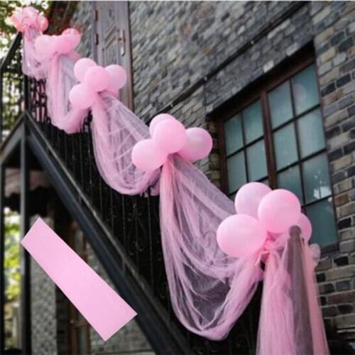 Tulle Rolls Crystal Yarn Wedding Decorations Organza Arch Gauze Happy Biirthday Decoration Wedding Party Supplies Baby Shower 5z