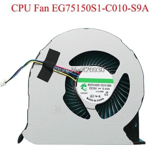 Laptop CPU GPU Fan For DELL For Precision 7510 7520 M7510 M7520 P53F EG75150S1-C020-S9A EG75150S1-C010-S9A DC5V 0.44A new