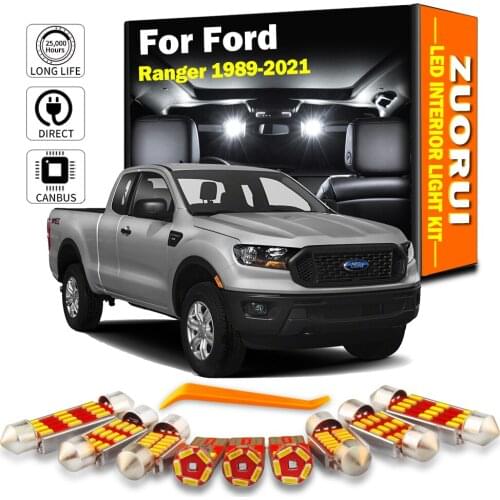 For Ford Ranger 1989-2020 Canbus Vehicle LED Interior Trunk Light Bulbs No Error Car Lighting Accessories