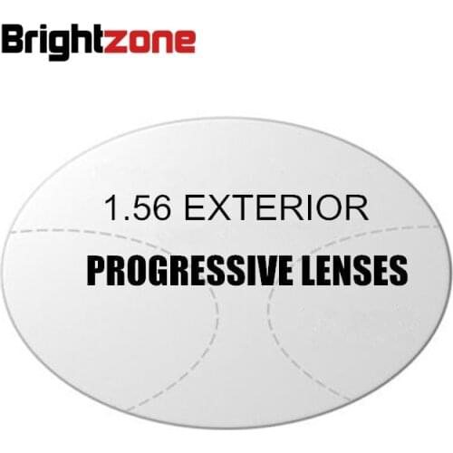 1.56 Exterior Progressive multi-focus HC CR-39 aptitude lenses prescription lens for middle-old year people see near and far