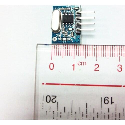 1 Set Superheterodyne RF Transmitter+Receiver Module Kit For 433Mhz Remote Control Drop Shipping Support