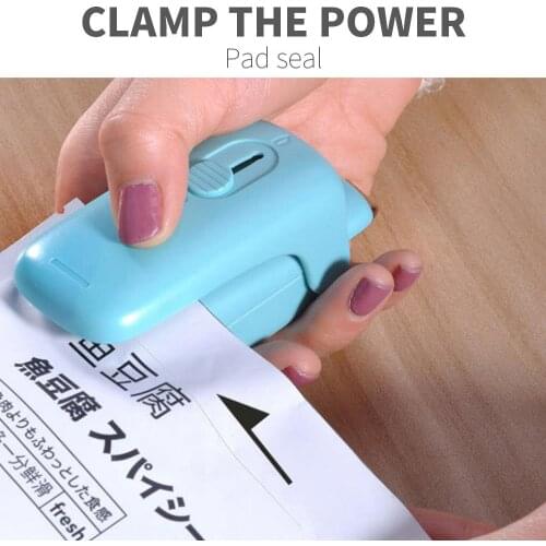 Handheld Heat Sealer Battery Not Included Plastic Bags Quick Seal Cutter Heat Sealer and Cutter Durable 2 in 1 Home Furnishing