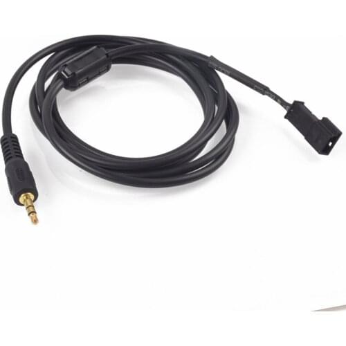Car Audio Parts AUX Input 3.5mm Cable Adapter AUX MP3 For BMW E39 E46 E53 3pin cables
