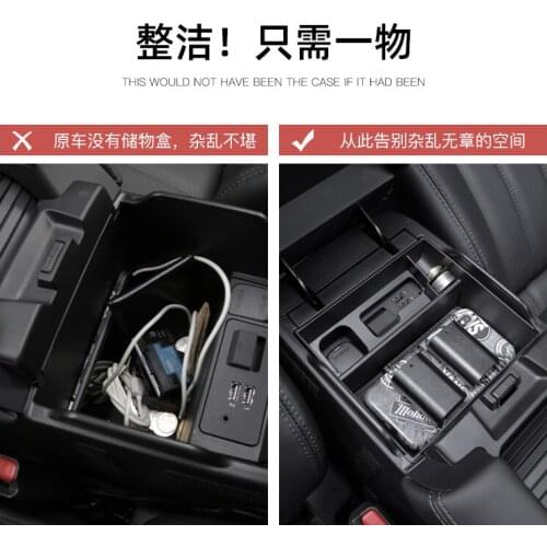 FOR Mazda cx-30 2018 2019 2020 New Style Plastic Central Storage Pallet Armrest Container Box A Set