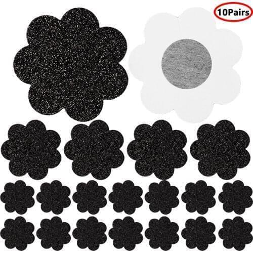 Womens Invisible Breast Lift Nipple Stickers Self-Adhesive Disposable Nipple Cover Breast Pasties Stickers for Strapless Cloth