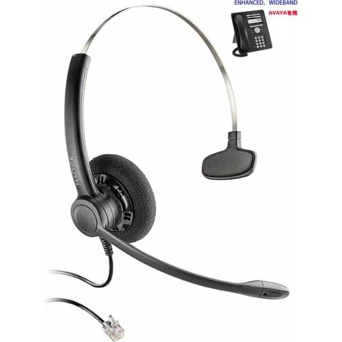 SP11 Headset with noise cancelling microphone for AVAYA Phone 1608 1616 2402 2401 2420 4601 4602 4620 4621 4625 9610 9608 9620