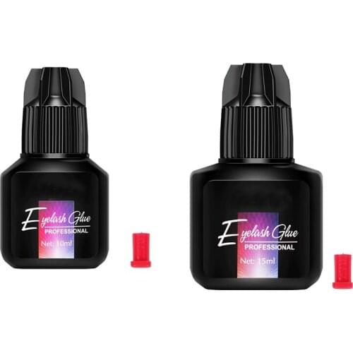 Extra Strong Eyelash Extension Glue Lash for Semi-Permanent Extensions Supplies 1Sec Drying Time
