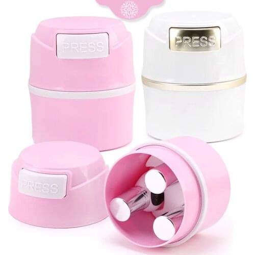 New 2Colors Matte Eyelash Glue Storage Tank Container Adhesive Stand Activated Carbon Sealed Storage Jar Makeup Accessories Tool