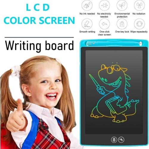 8.5 Inch LCD Colorful Screen Writing Tablet Smart Family Message Board Drawing Handwriting Pads With Lock Screen Function