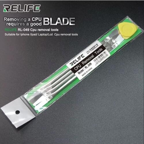 RELIFE RL-049 Dedicated Disassembly knife for Mobile Phone Motherboard Chip CPU Cutter Ultra-thin Wear-resistant Removal Tools