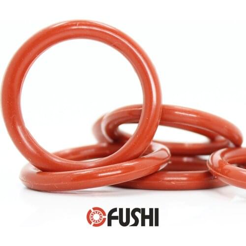 CS3.1mm Silicone O RING OD 17/18/19/20/21/22/23/24*3.1 mm 100PCS O-Ring VMQ Gasket seal Thickness 3.1mm ORing White Red Rubber