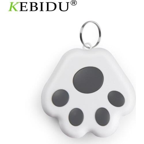 Kebidumei Mini Pet Smart GPS Tracker Finder Anti-Lost Waterproof Bluetooth Locator Tracer For Pet Dog Cat Kids Car Wallet Key