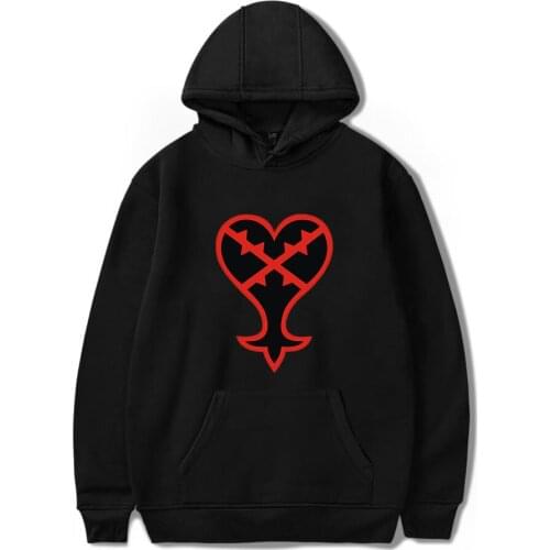 Anime kingdom hearts Hoodies Men/Women Casual Sweatshirts Harajuku kingdom hearts Sweatshirts Mens Hoody 3D Black Hoodies 4XL