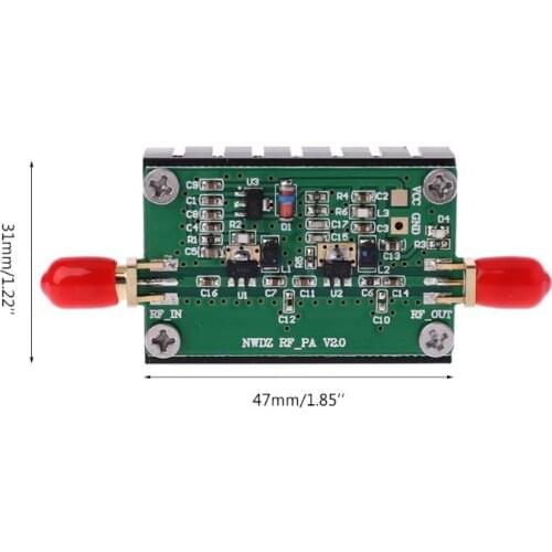 2MHz-700MHZ RF Power Amplifier Broadband RF Power Amplification For HF VHF UHF FM Transmitter Radio L69A