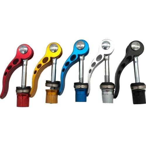 Pipe Clamp Quick Release Alloy Hand Steel Rod Wooden Clamp Screw Thread Nut Quick Release Seat Tube Clip Rod Hand Parts Bicycle
