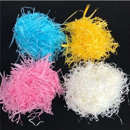 10g Colorful Shredded Paper Gift Box Filler Wedding Decoration Birthday Party Favor Crinkle Cut Paper Shred for Packing Gift Bag