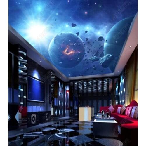 1818 Universal Explosion Printing stretch ceiling film for workshop ceiling decoration