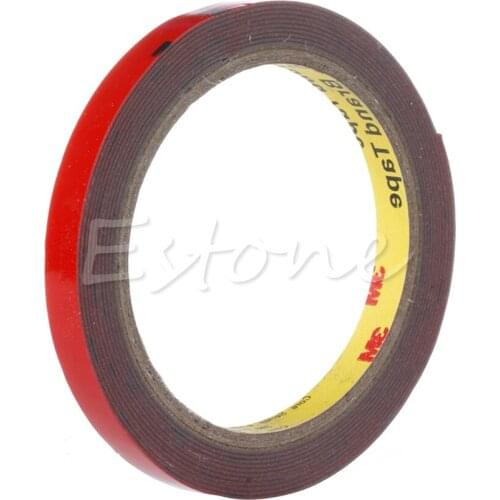 2019 New 1Roll 3M glue sticke Automotive Double Sided Attachment Foam Tape Useful 1CM Auto Parts