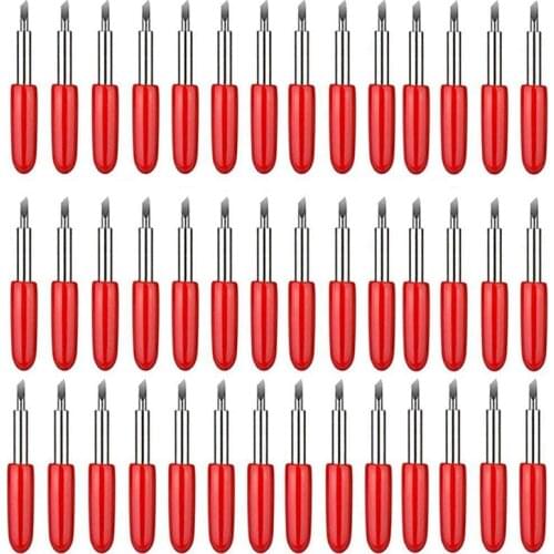 40 Blades, Compatible with Explore for Cricut Cutter, 45 Degree Cutting Replacement Blade