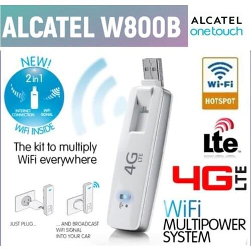 Alcatel One Touch HiLink W800B 4G USB WIFI Dongle