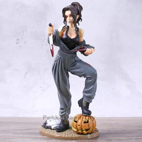 Anime Halloween Michael Myers Horror Bishoujo Girl Statue Ver. 1/7 Sexy PVC Action Figure Model Brinquedos Toys doll model