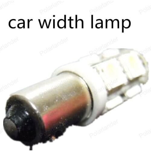 Big sale 10Pcs 1210/3528 10SMD BA9S T4W W5W Interior Car LED Light License Plate LED Lamp