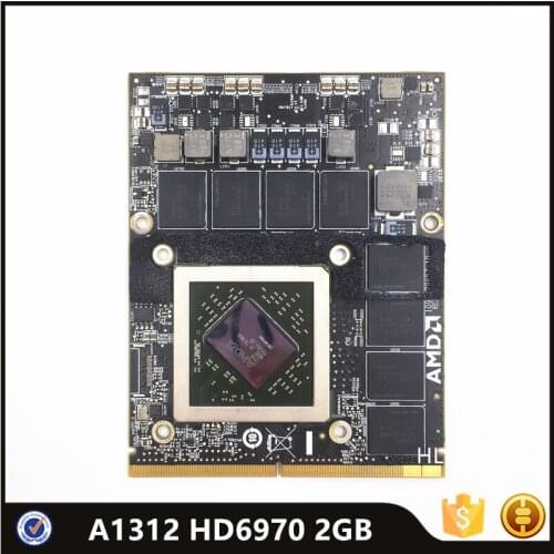 HD6970M Graphic Card For iMac 27" A1312 HD6970 HD 6970 HD 6970m 2GB 2G Video Card 109-C29657-10 216-0811000 661-5969 2011 Year