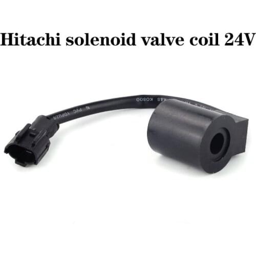 Excavator solenoid valve coil High quality solenoid valve coil for Hitachi 24V made in China