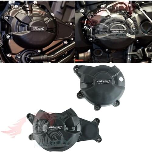 Motorcycle Secondary Engine Cover Set Case for GB Raing for Yamaha Adventure Tenere 700 2014-2019