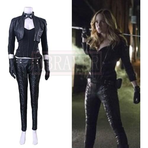 Superhero Black Canary Dinah Laurel Lance Cosplay Costume Halloween Party Outfit Custom Made Any Size