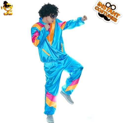 DSPLAY Christmas Day Cosplay Leisure New Style For Men Cos Hippie Fashionable Contrast Stitching Coat Hip Hop Sports Men Sets