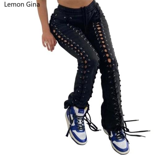 Lemon Gina Women's Trousers Slacks