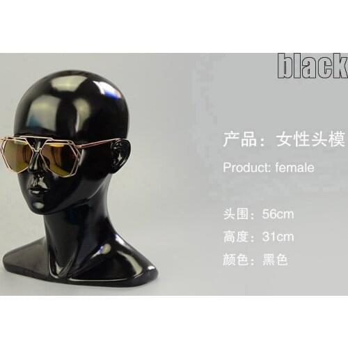 Free Shipping!!Hot Hot New Arrival Fiberglass Fashion Head Mannequin Head Manikin On Sale