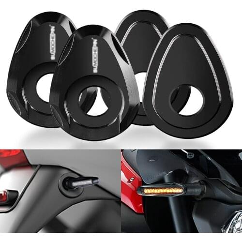 Motorcycle Refit CNC Turn Signals Indicator Adapter Spacers for YAMAHA MT-07 Tracer 2016-2018 XJ6 2009-2015 MT-10 2014-2018