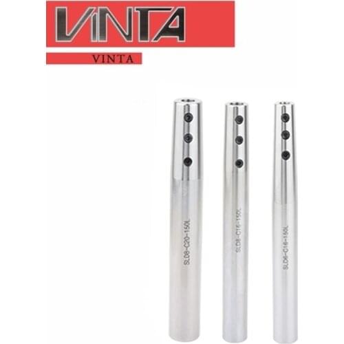 Perforated Side Fixed Extension Rod Straight Shank Extension Straight Shank Collet Chuck Holder CNC Milling Lathe Extension Rod