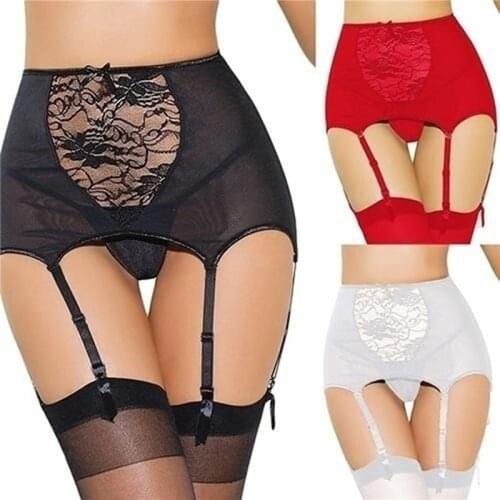 2021 Women All-Match Hollow Garter Belt + Panties Adjustable WomenS Garter Belt Sexy New Non-Slip Garter Belts For Ladies
